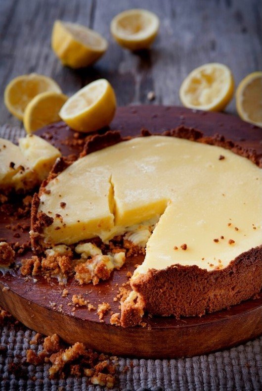 Lemon Chocolate Tart